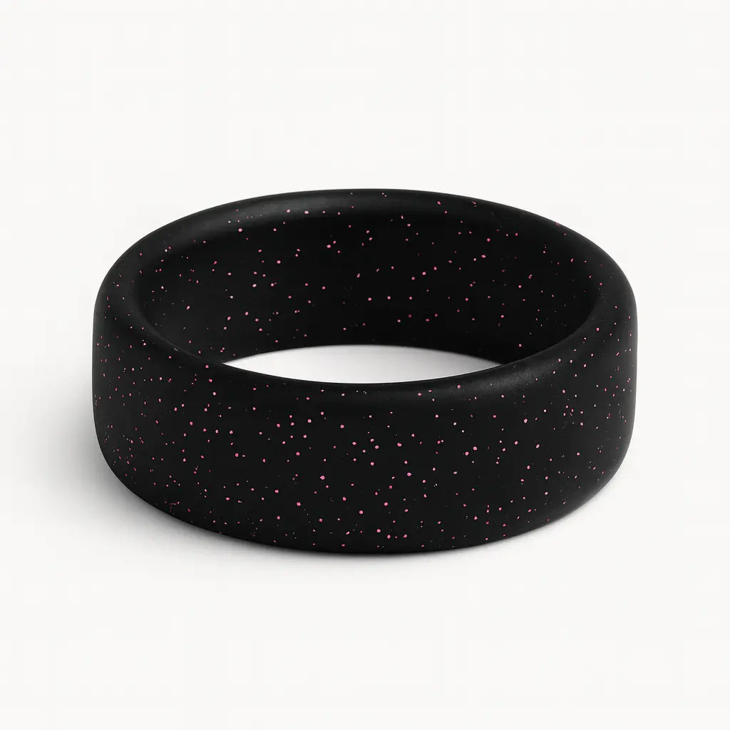 ITGlife® Grace Harmony Silicone Ring – Black Red
