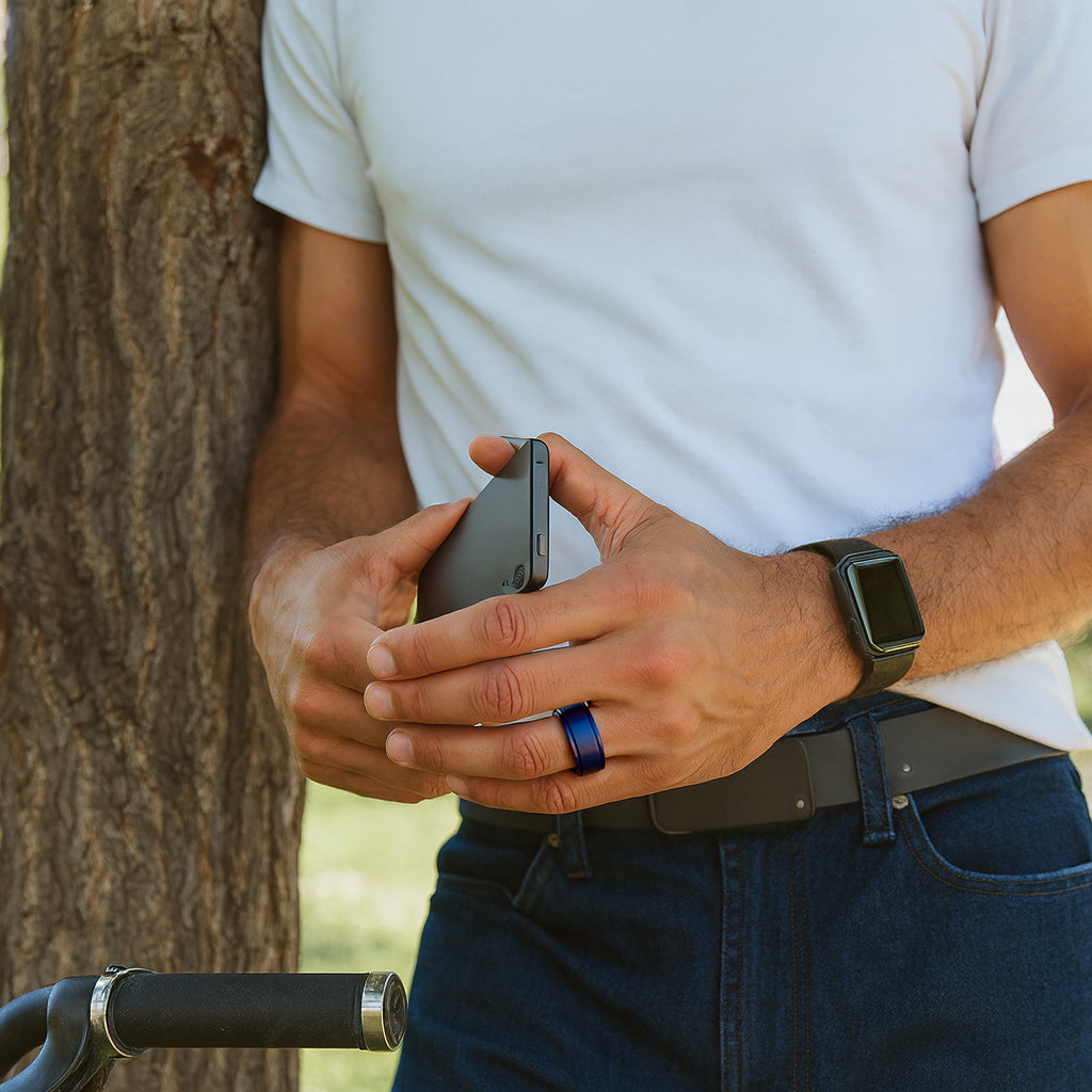 ITGlife® Power Prime Silicone Ring - Navy Blue