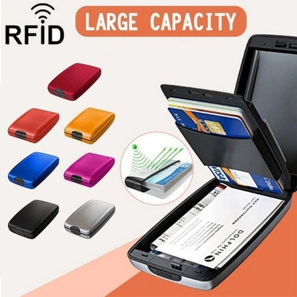 🎁RFID ANTI-THEFT ALUMINUM WALLET CLIP