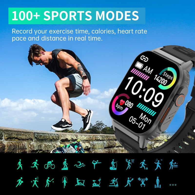 Welly Merck™ Smart Watch for Android iOS Phones--Free Shipping