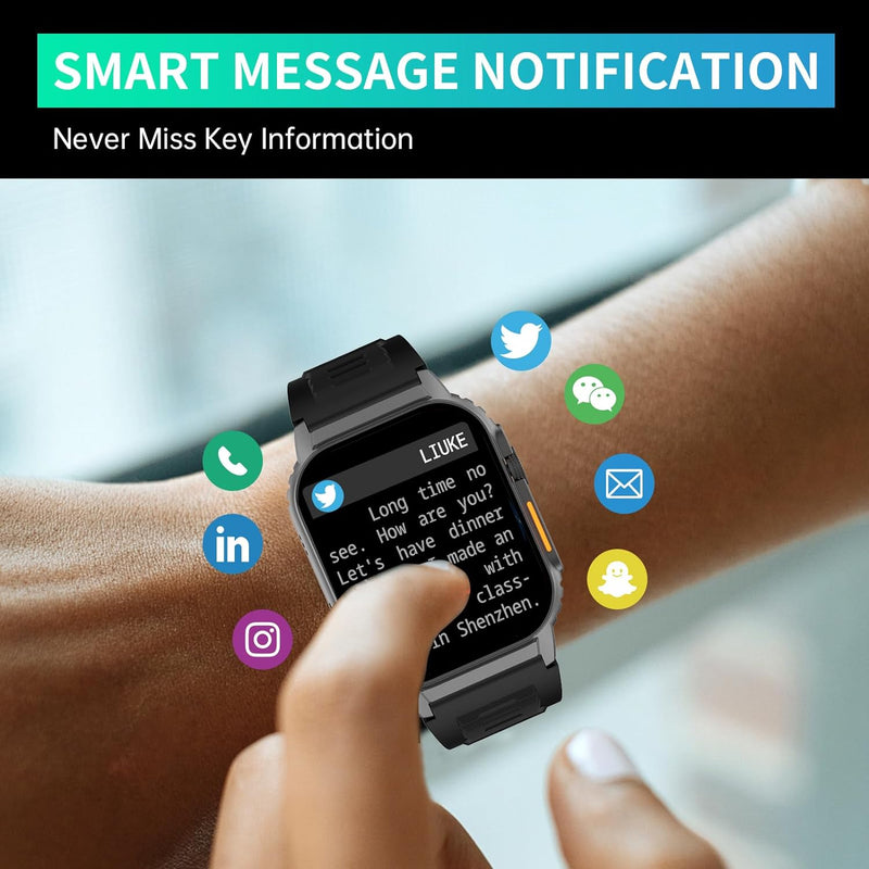 Welly Merck™ Smart Watch for Android iOS Phones--Free Shipping