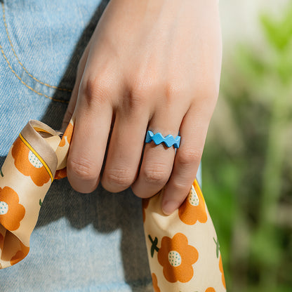 ITGlife® Breathable Love Silicone Ring - Blue