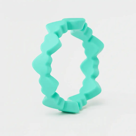 ITGlife® Breathable Love Silicone Ring - Light Green