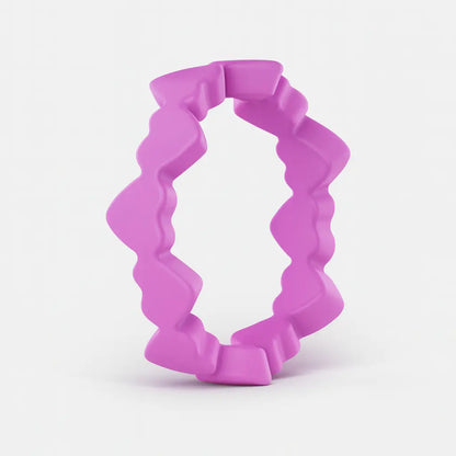 ITGlife® Breathable Love Silicone Ring - Purple