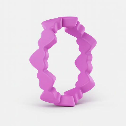 ITGlife® Breathable Love Silicone Ring - Purple