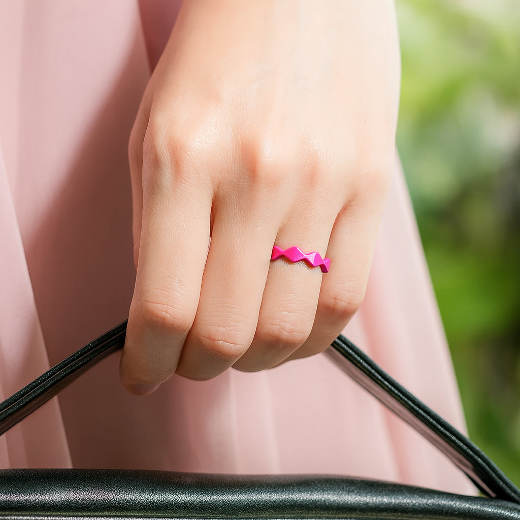 ITGlife® Breathable Love Silicone Ring - Rose