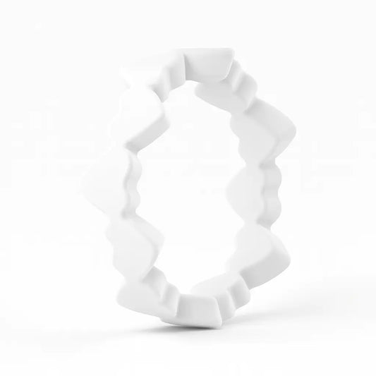 ITGlife® Breathable Love Silicone Ring - White