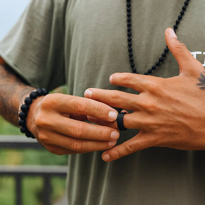 ITGlife® Core Apex Silicone Ring - Black