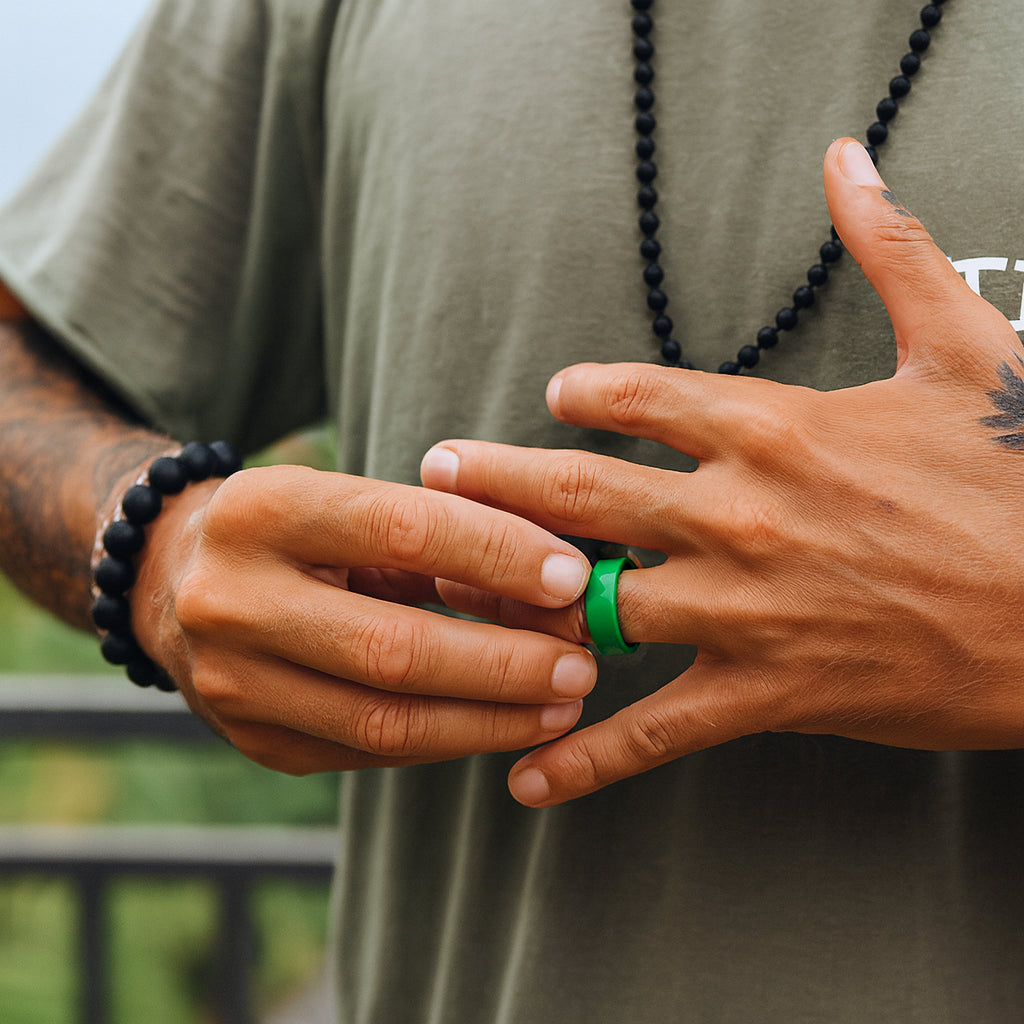 ITGlife® Core Apex Silicone Ring - Green