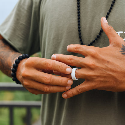 ITGlife® Core Apex Silicone Ring - White