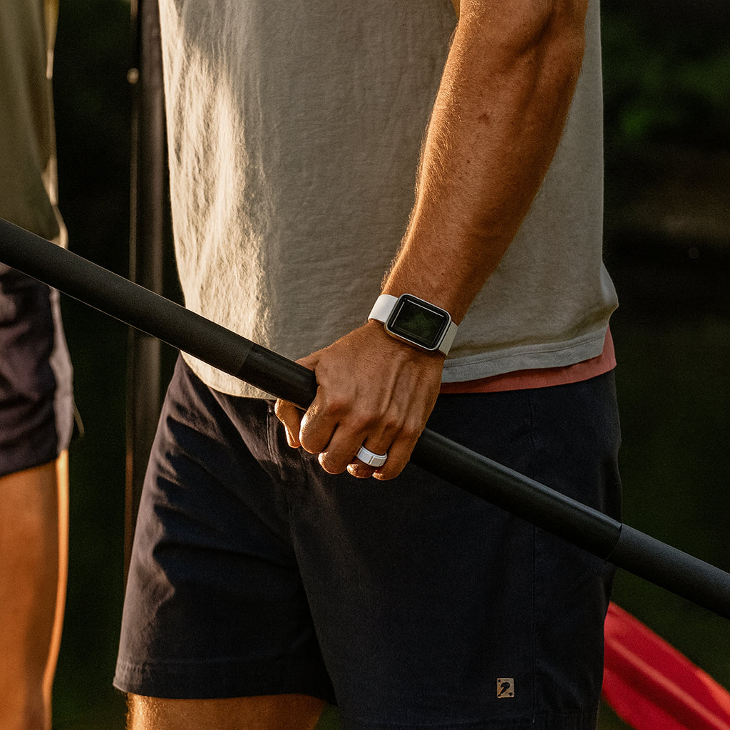 ITGlife® Edge Matrix Silicone Ring - White
