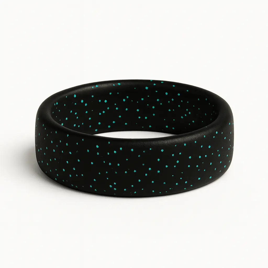 ITGlife® Grace Harmony Silicone Ring – Black Blue