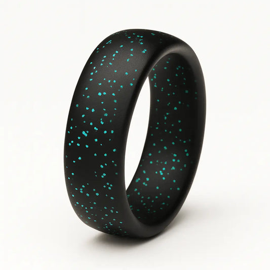 ITGlife® Grace Harmony Silicone Ring – Black Blue