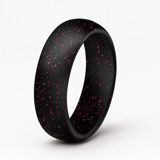ITGlife® Grace Harmony Silicone Ring – Black Red
