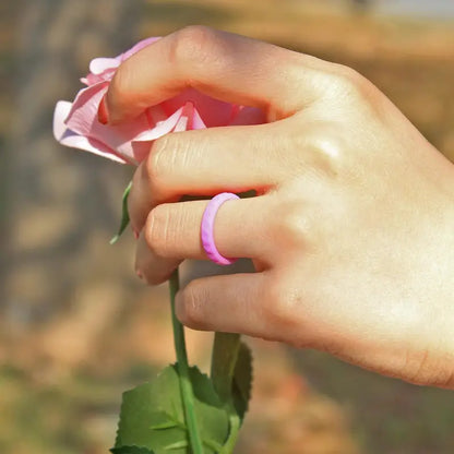 ITGlife® Stackable Diamond 10-Pack Silicone Rings
