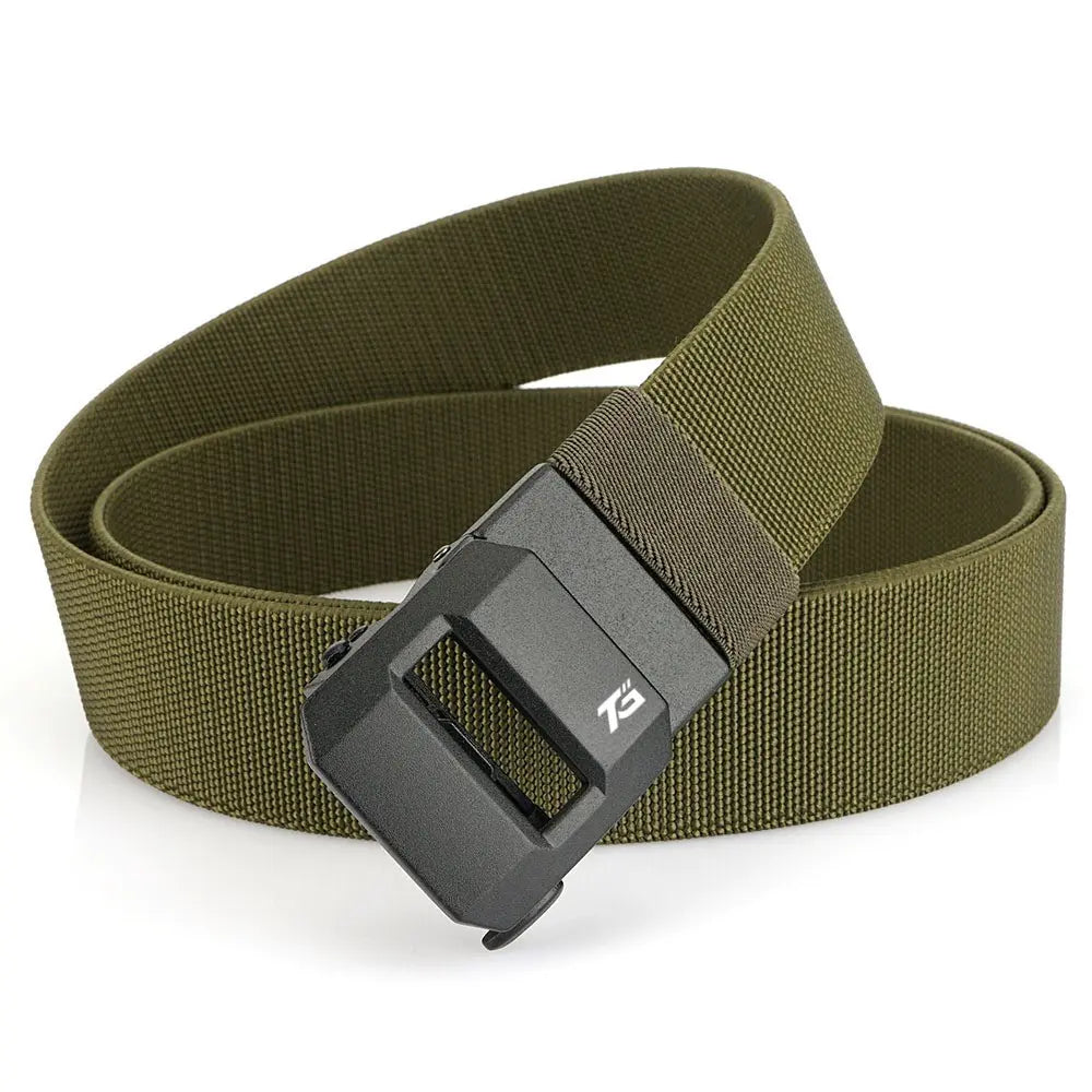 ITGlife® Tactical EDC Nylon Ratchet Belt – Heavy-Duty Military Style, Quick Release
