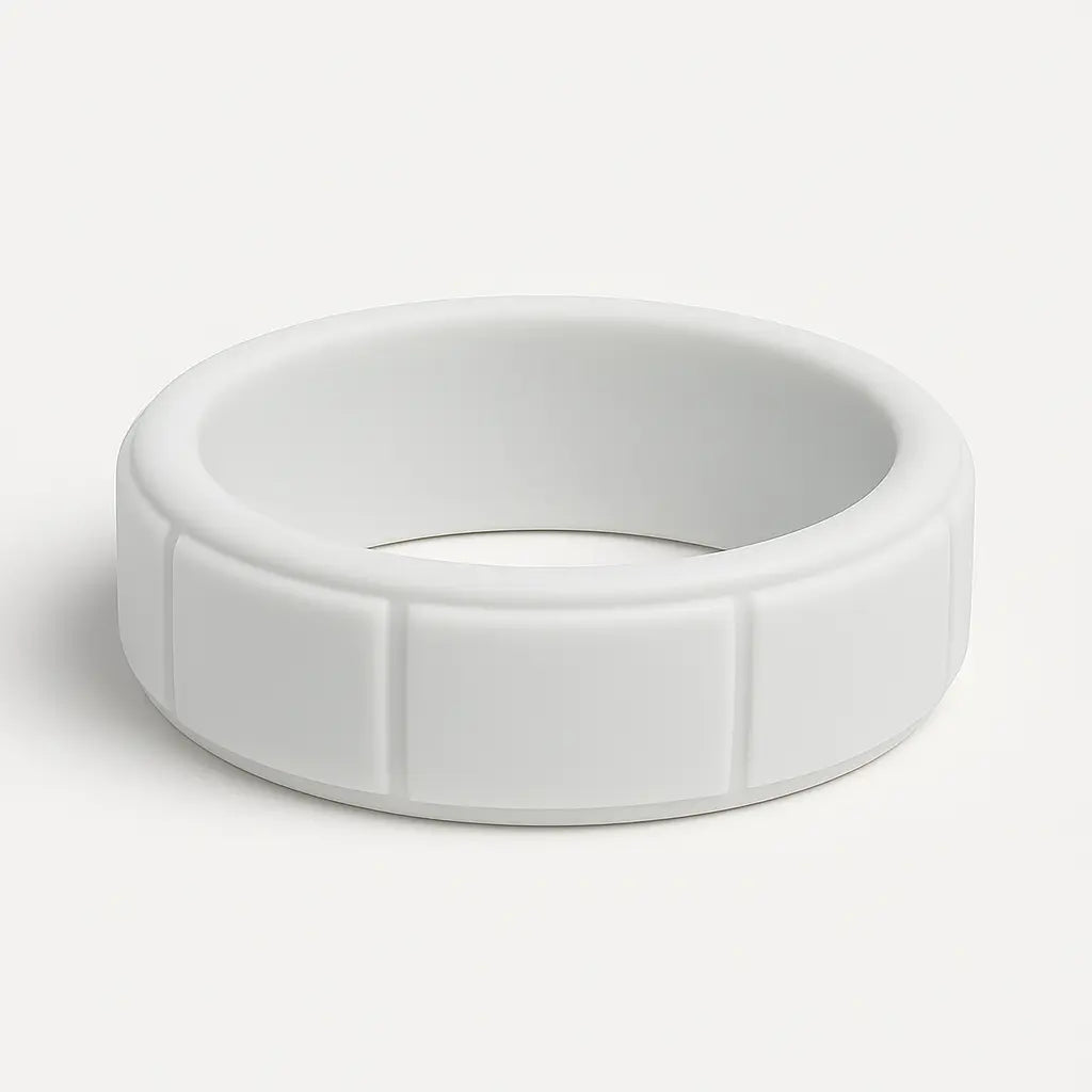 ITGlife® Edge Matrix Silicone Ring - White