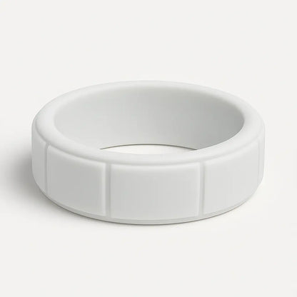 ITGlife® Edge Matrix Silicone Ring - White